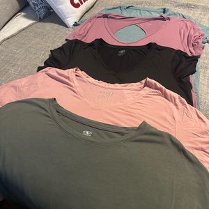 Plus size athletic shirt lot